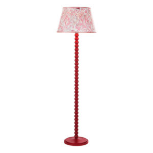 Spool Red Gloss Base Only Floor Lamp